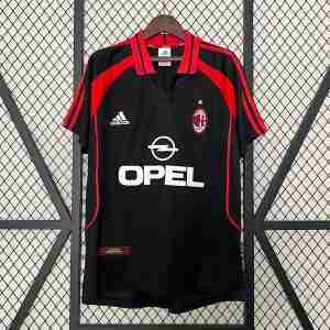 Thailandia Maglia Calcio Terza AC Milan Retro 2000 2001