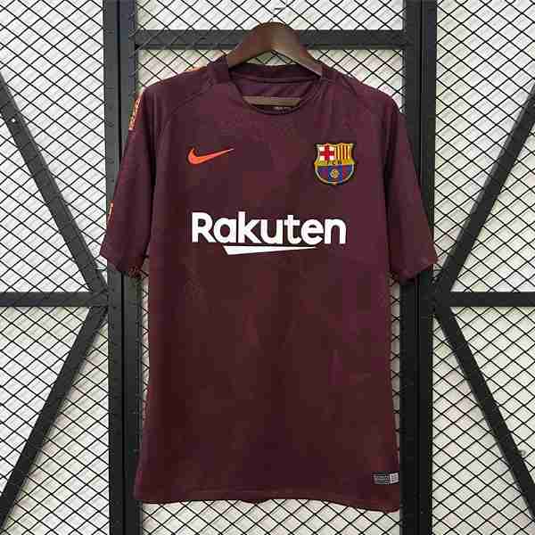 Tailandia Camiseta Barcelona 3ª Retro 2017-2018 Thailandia Maglia Calcio Terza FC Barcellona Retro 2017 2018