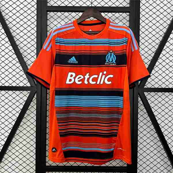 Tailandia Camiseta Marseille 3ª Retro 2011 2012 Thailandia Maglia Calcio Terza Olympique Marsiglia Retro 2011 2012