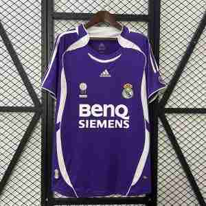 Thailandia Maglia Calcio Terza Real Madrid Retro 2006 2007