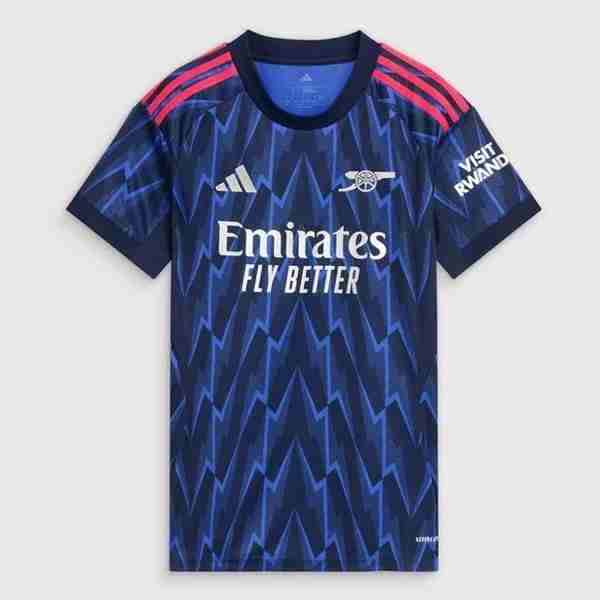 Camiseta Arsenal 2ª Mujer 2025-2026 Thailandia Maglietta Calcio Arsenal Away Donna 2025 2026