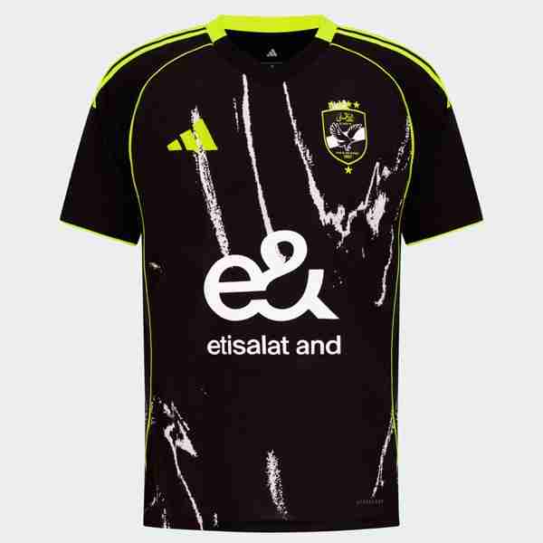 Tailandia Camiseta Al Ahly SC 2ª 2025-2026 Thailandia Maglietta Calcio Away Al Ahly SC 2025 2026