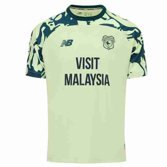 Tailandia Camiseta Cardiff City 2ª 2025-2026 Thailandia Maglietta Calcio Away Cardiff City 2025 2026