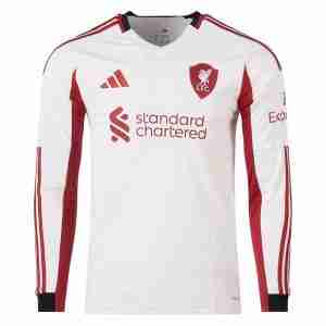 Thailandia Maglietta Calcio Away Manica Lunga Liverpool 2025 2026