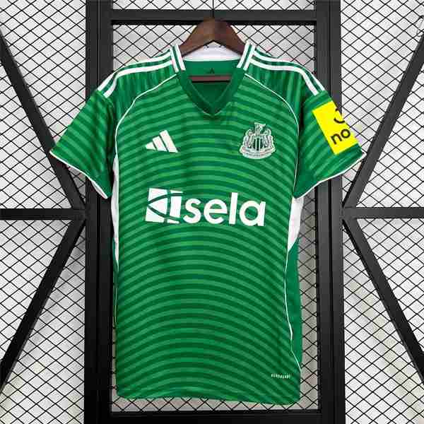 Tailandia Camiseta Newcastle United 2ª 2025-2026 Thailandia Maglietta Calcio Away Newcastle United 2025 2026