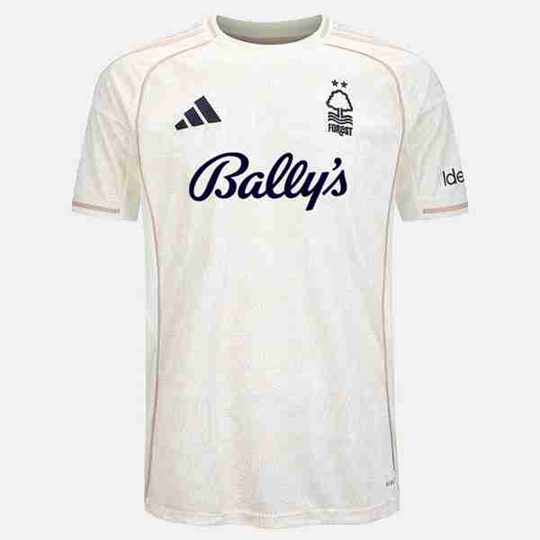 Tailandia Camiseta Nottingham Forest 2ª 2025-2026 Thailandia Maglietta Calcio Away Nottingham Forest 2025 2026