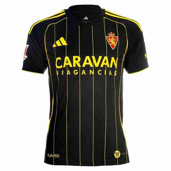 Tailandia Camiseta Real Zaragoza 2ª 2025-2026 Thailandia Maglietta Calcio Real Zaragoza Away 2025 2026