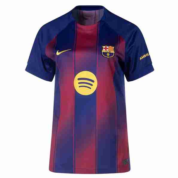 Camiseta Barcelona 1ª Mujer 2025-2026 Thailandia Maglietta Calcio FC Barcellona Prima Donna 2025 2026