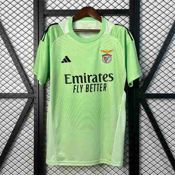 Tailandia Camiseta Benfica Portero 2025-2026 Verde Thailandia Maglietta Calcio Portiere Benfica 2025 2026 Verde