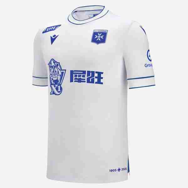 Tailandia Camiseta AJ Auxerre 1ª 2025-2026 Thailandia Maglietta Calcio AJ Auxerre Prima 2025 2026