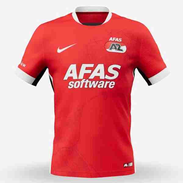 Tailandia Camiseta AZ Alkmaar 1ª 2025-2026 Thailandia Maglietta Calcio Prima AZ Alkmaar 2025 2026