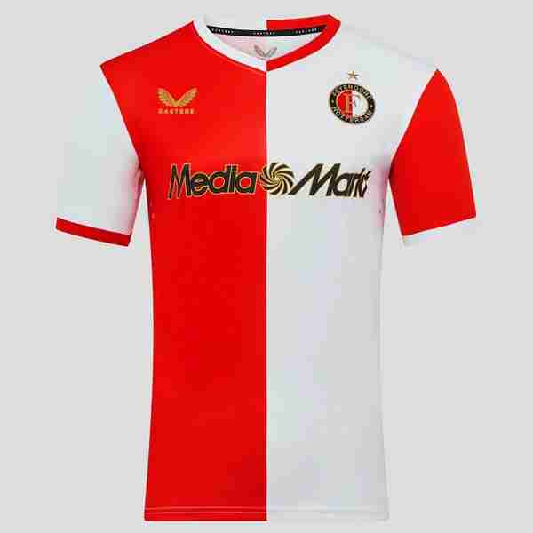 Tailandia Camiseta Feyenoord 1ª 2025-2026 Thailandia Maglietta Calcio Prima Feyenoord Rotterdam 2025 2026