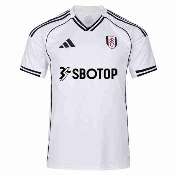 Tailandia Camiseta Fulham 1ª 2025-2026 Thailandia Maglietta Calcio Prima Fulham 2025 2026
