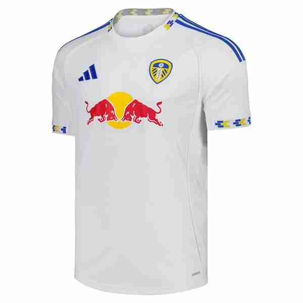 Tailandia Camiseta Leeds United 1ª 2025-2026 Thailandia Maglietta Calcio Prima Leeds United 2025 2026