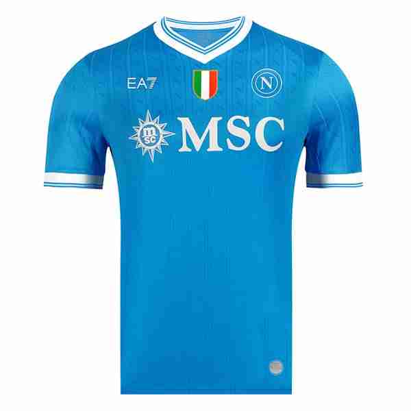 Tailandia Camiseta Napoli 1ª 2025-2026 Thailandia Maglietta Calcio Prima Napoli 2025 2026