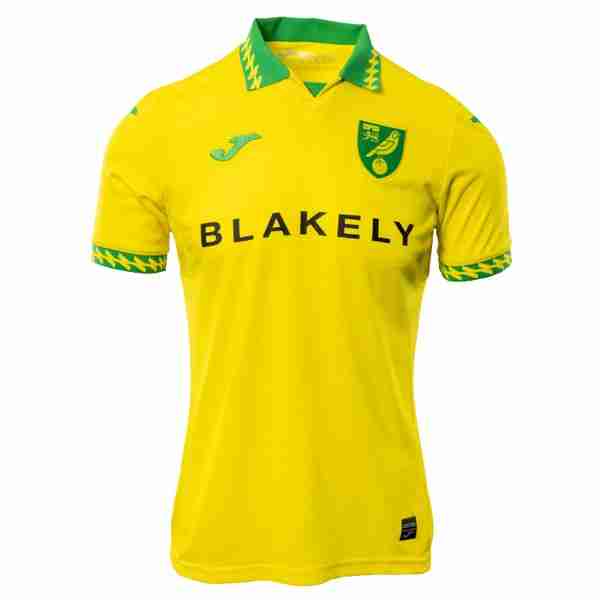 Tailandia Camiseta Norwich City 1ª 2025-2026 Thailandia Maglietta Calcio Prima Norwich City 2025 2026