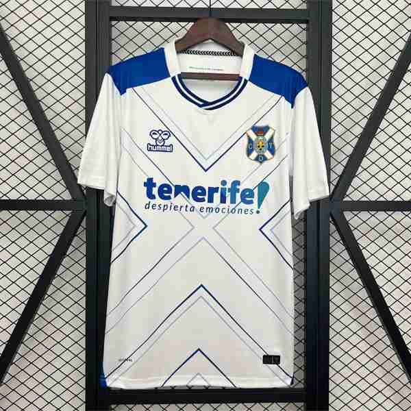 Tailandia Camiseta Tenerife 1ª 2025-2026 Thailandia Maglietta Calcio Tenerife Prima 2025 2026