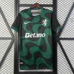 Thailandia Maglietta Calcio Terza Sporting De Lisboa 2025 2026