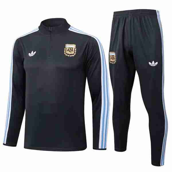 Sudadera De Training Argentina 2025-2026 Gris 5 Felpa Allenamento Argentina 2025 2026 Grigio