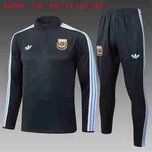 Felpa Allenamento Bambino Argentina 2025 2026 Grigio