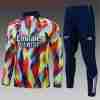 Felpa Allenamento Bambino Arsenal 2025 2026 Blu Rosso