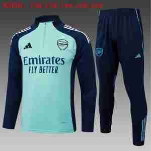 Felpa Allenamento Bambino Arsenal 2025 2026 Verde