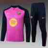 Felpa Allenamento Bambino FC Barcellona 2025 2026 Porpora