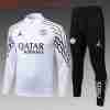 Felpa Allenamento Bambino Paris Saint Germain 2025 2026 Bianco
