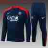 Felpa Allenamento Bambino Paris Saint Germain 2025 2026 Blu
