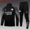 Felpa Allenamento Bambino Paris Saint Germain 2025 2026 Nero