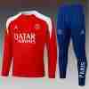 Felpa Allenamento Bambino Paris Saint Germain 2025 2026 Rosso