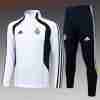 Felpa Allenamento Bambino Real Madrid 2025 2026 Bianco Nero