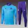 Felpa Allenamento Bambino Real Madrid 2025 2026 Blu Porpora