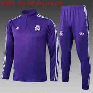 Felpa Allenamento Bambino Real Madrid 2025 2026 Porpora