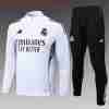 Felpa Allenamento Bambino Real Madrid 2025 26 Bianco