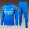 Felpa Allenamento Bambino Real Madrid 2025 26 Blu