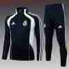 Felpa Allenamento Bambino Real Madrid 2025 26 Blu Bianco