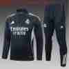 Felpa Allenamento Bambino Real Madrid 2025 26 Grigio