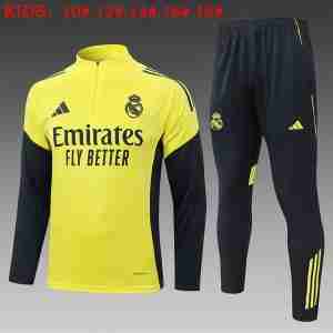 Felpa Allenamento Bambino Real Madrid 25 2026 Giallo
