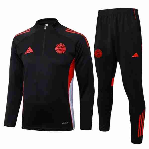 Sudadera De Training Bayern Munich 2025-2026 Negro 5 Felpa Allenamento Bayern Monaco 2025 2026 Nero
