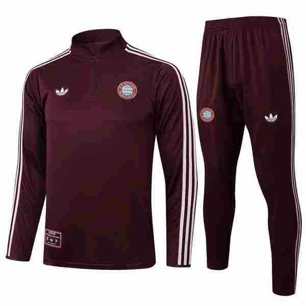 Sudadera De Training Bayern Munich 2025-2026 Rojo 5 Felpa Allenamento Bayern Monaco 2025 2026 Rosso