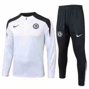 Felpa Allenamento Chelsea 2025 2026 Bianco