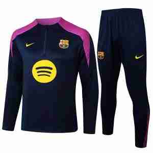 Felpa Allenamento FC Barcellona 2025 2026 Blu