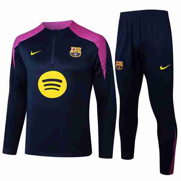 Sudadera De Training Barcelona 2025-2026 Azul 5 Felpa Allenamento FC Barcellona 2025 2026 Blu