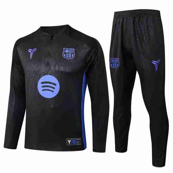 Sudadera De Training Barcelona 2025-2026 Negro 6 Felpa Allenamento FC Barcellona 2025 26 Nero