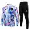 Felpa Allenamento Giappone 2025 2026 Blu Bianco