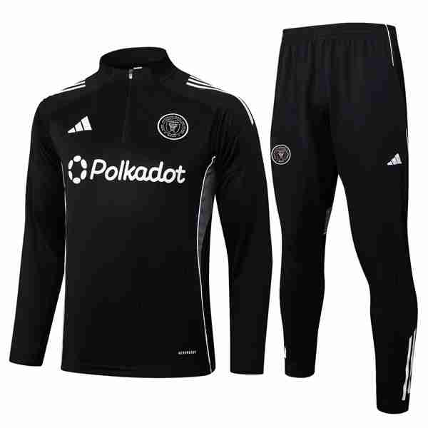 Sudadera De Training Inter Miami 2025-2026 Negro 5 Felpa Allenamento Inter Miami 2025 2026 Nero