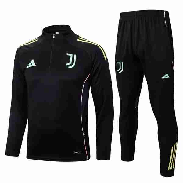Sudadera De Training Juventus 2025-2026 Negro 5 Felpa Allenamento Juventus 2025 2026 Nero