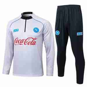 Felpa Allenamento Napoli 2025 2026 Bianco