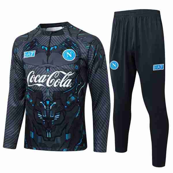 Sudadera De Training Napoli 2025-2026 Gris 5 Felpa Allenamento Napoli 2025 2026 Grigio
